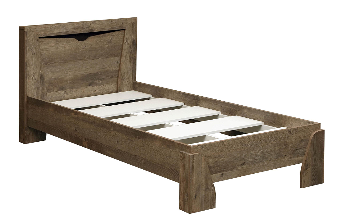 Кровать 33.07 Лючия с настилом (900) Кейптаун/венге