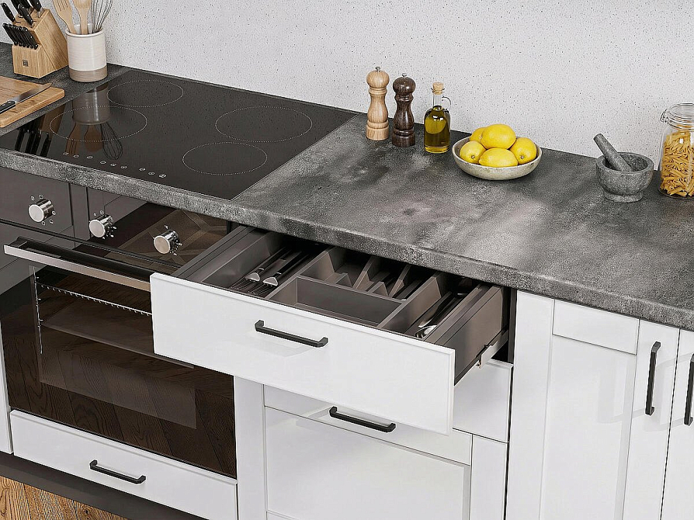 Лофт-03 graphite/white silk