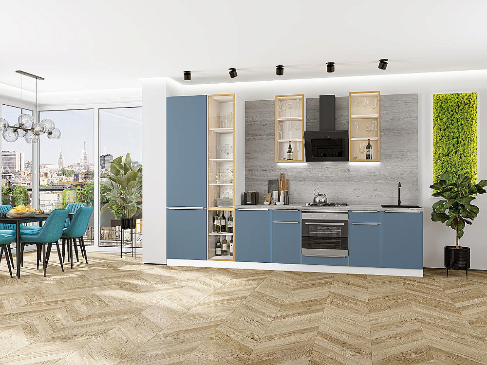 Фьюжн-08 Белый/silky blue